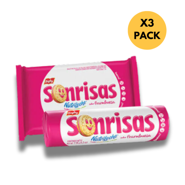 Sonrisas Cookies (Pack of 3)