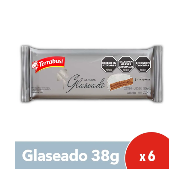 Alfajor Terrabusi White (Pack 6) (228gr)