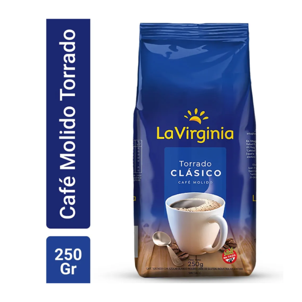 Café LA VIRGINIA Molido Torrado 250g/8.81 oz