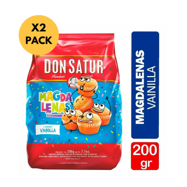 Don Satur Magdalena VAINILLA 200g /7.05 oz (2 pack)