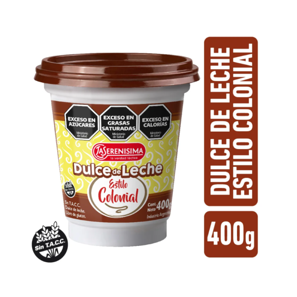 Dulce de leche LA SERENISIMA Colonial 400g/ 14,10 oz