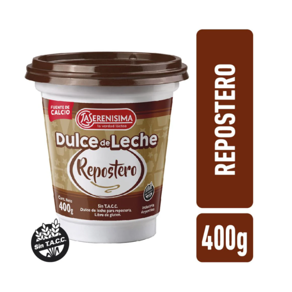 Dulce de leche LA SERENISIMA Repostero 400g/ 14,10 oz