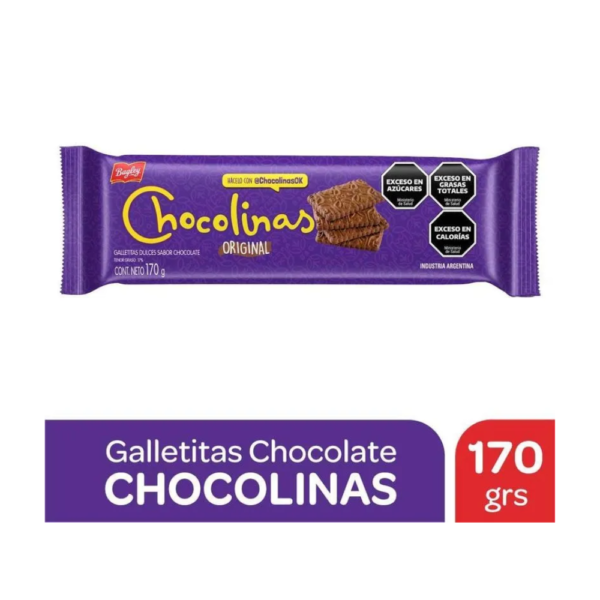 Galletitas CHOCOLINAS 170g / 6.0 oz